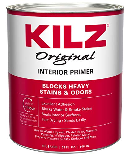 KILZ Original Low VOC Primer, Interior, 1 Quart