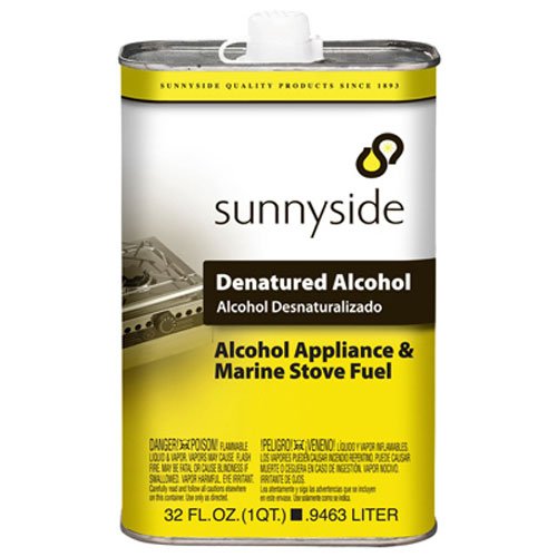 Sunnyside 83432 alcohol desnaturalizado, cuarto de galón