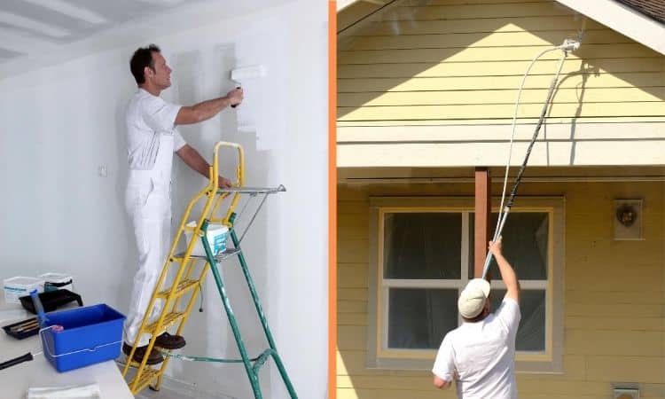 What Is The Difference Between Interior and Exterior Paint